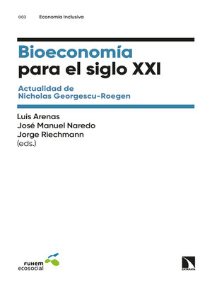 cover image of Bioeconomía para el siglo XXI